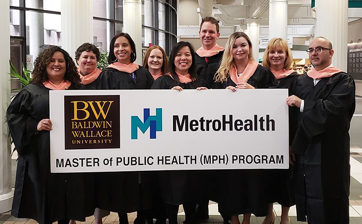 Photo of Master of Public Health graduates Photo of Master of Public Health graduates