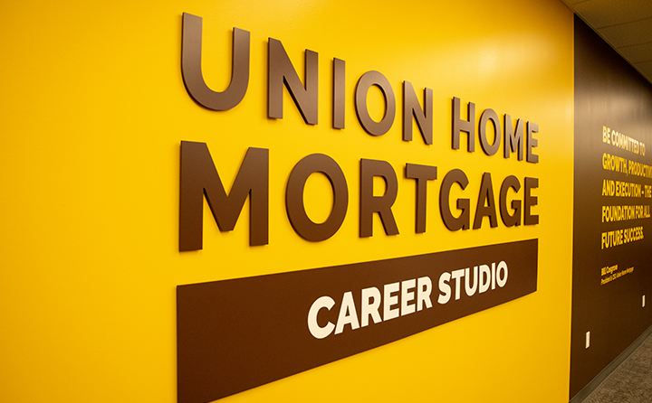 Union Home Mortgage Career Studio Wall Sign