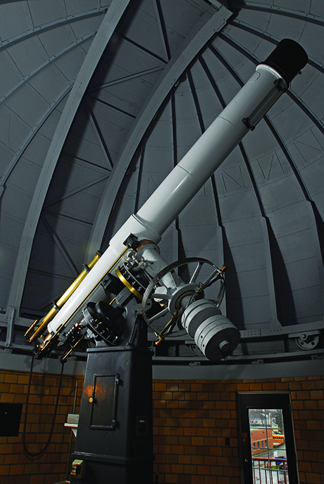 Photo of the Burrell Observatory Telescope