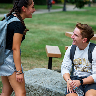 A frosted gingerbread Strosacker Hall Union was the amazing centerpiece at BW&rsquo;s holiday luncheon!