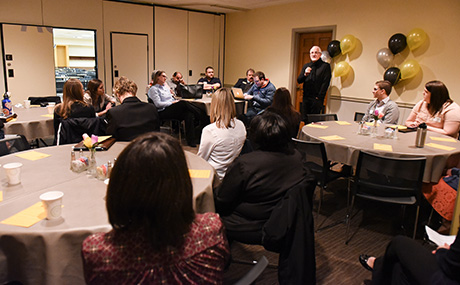 Robert Egger at BW's Campus Kitchens launch