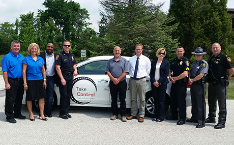 Officials at the Take Control Driving Program news conference