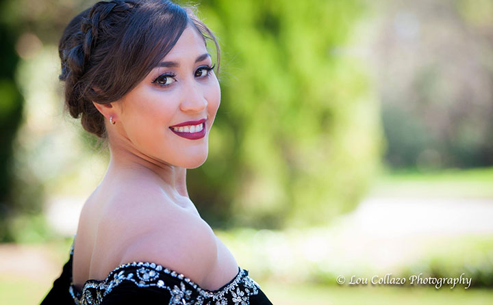 Felicia Rojas ready for the 2017 Grammys