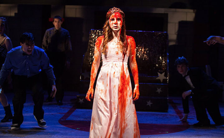  Caitlin Houlahan '14 won a Cleveland Critics Circle Best Actress Award for her leading role portrayal in Carrie at Beck Center.