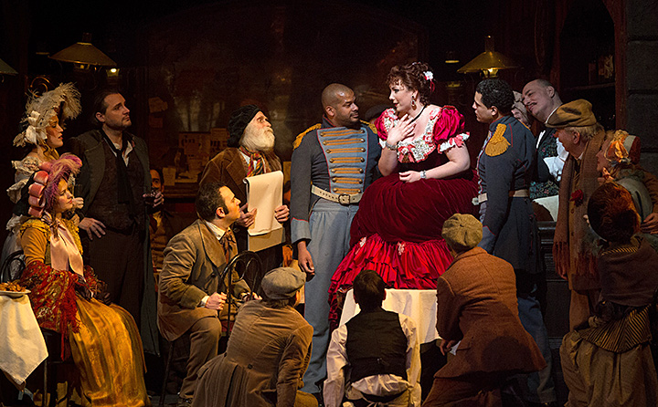 Photo of alumna Jennifer Rowley in "La Boheme"