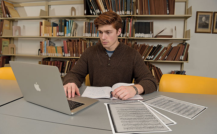 The RBI&rsquo;s first Evelyn A. Gott Scholar, Simeon Brown 