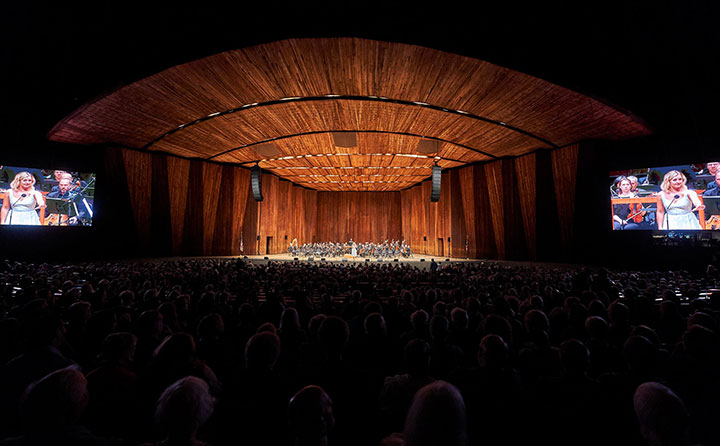 The beautiful Blossom Music Center pavilion was a near sellout for "South Pacific: In Concert," with thousands more on the lawn.