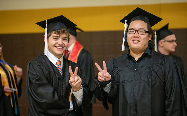 Baldwin Wallace University fall 2019 commencement