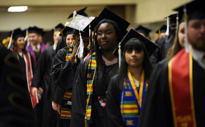 The Baldwin Wallace University "Class of 2019" celebrates commencement