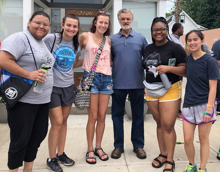 2018 Project Affinity participants with Cleveland Mayor Frank Jackson