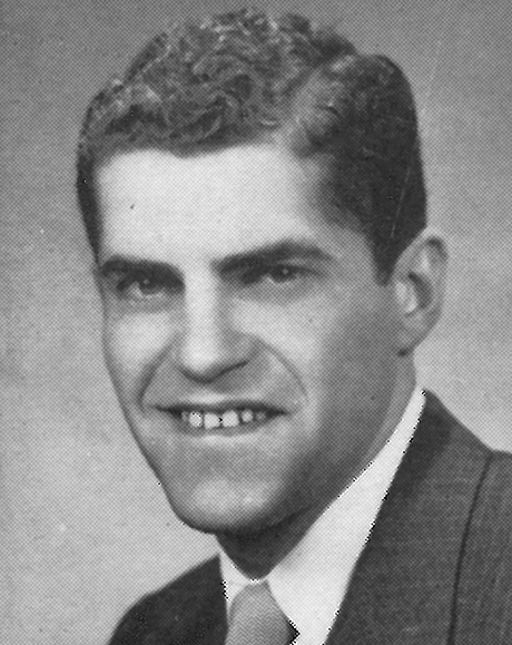 Yearbook headshot of George Boyer