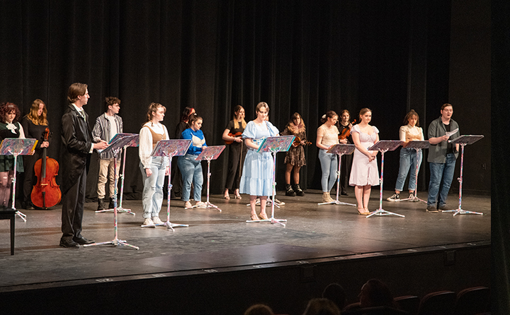 "Maestra the Musical" was an original musical written, directed and performed by BW students. 