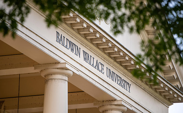 Baldwin Wallace University on building