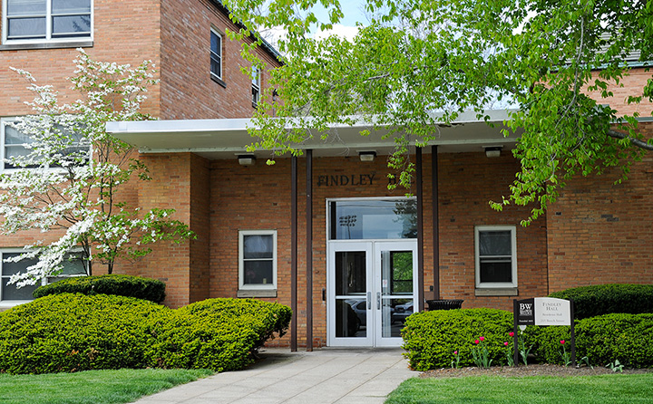 image of residence hall findley