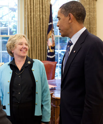Photo: Ohio Congressional Archives Representative Mary Jo Kilroy