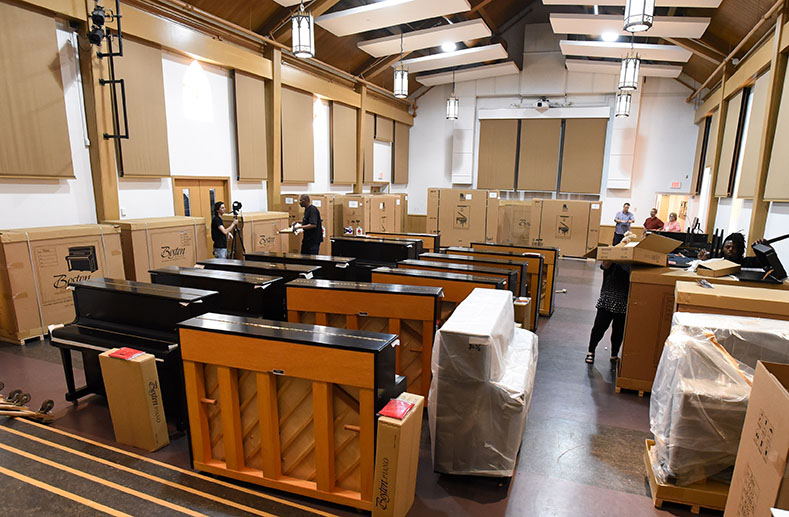 Steinway/Boston Piano Delivery