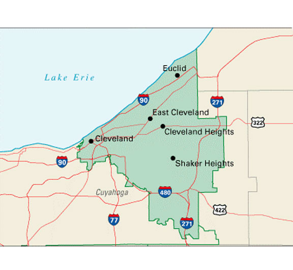 Ohio's 11th District Map