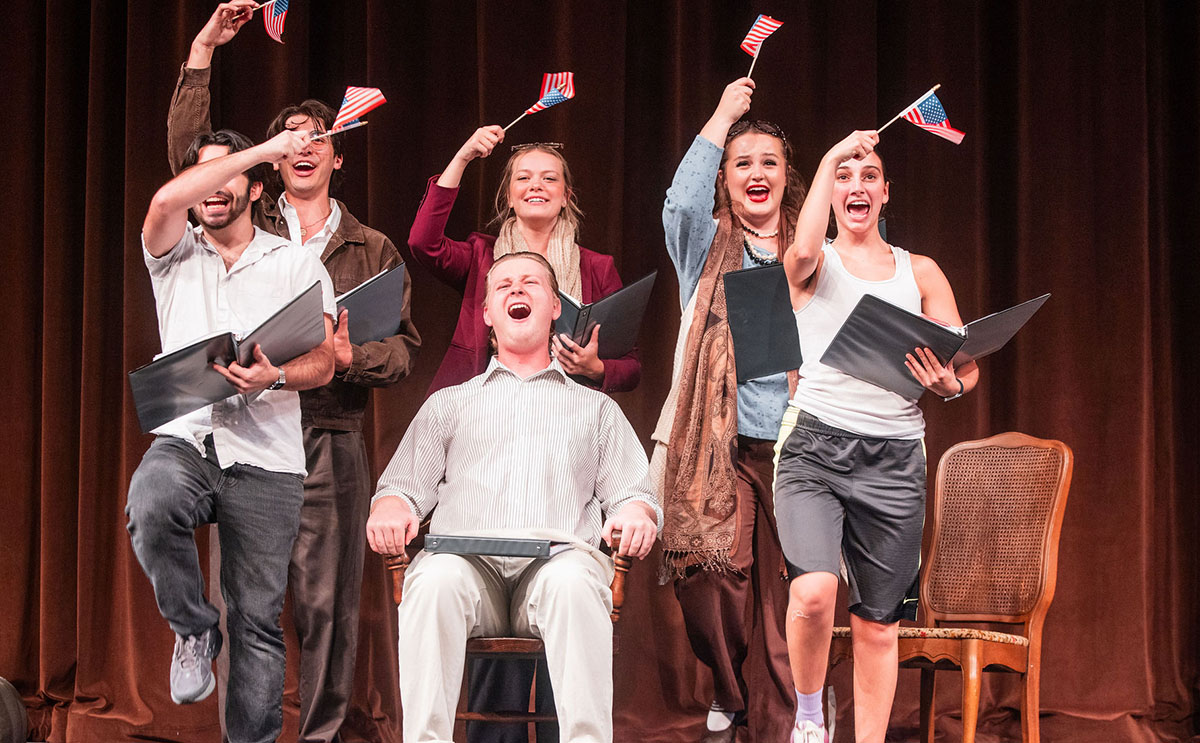 BW music theatre 2015 staged reading of "Assassins"