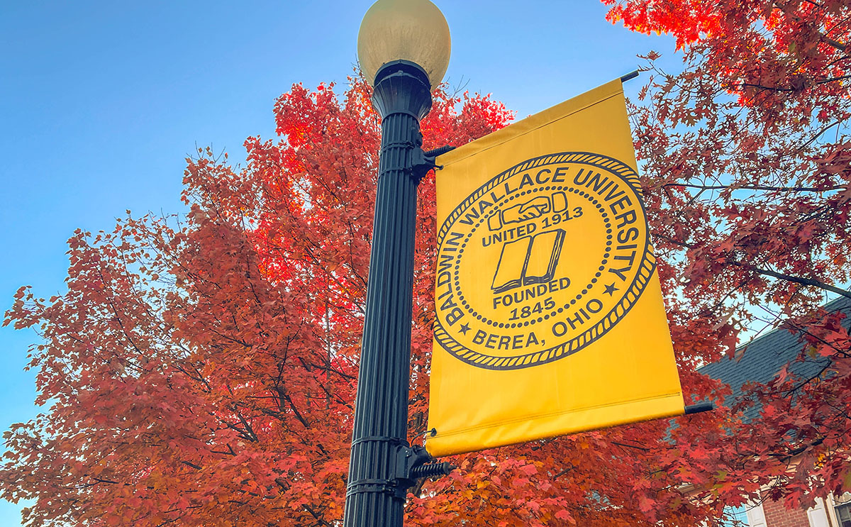 Baldwin Wallace University seal banner