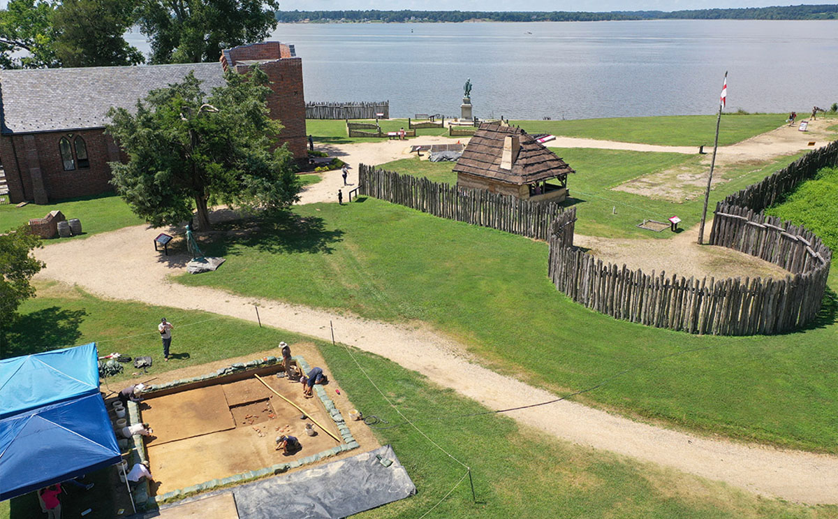 Historic Jamestown site