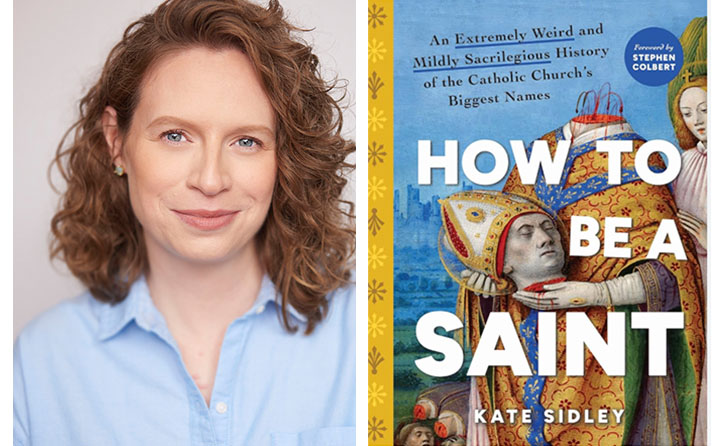 Kate Sidley and book cover