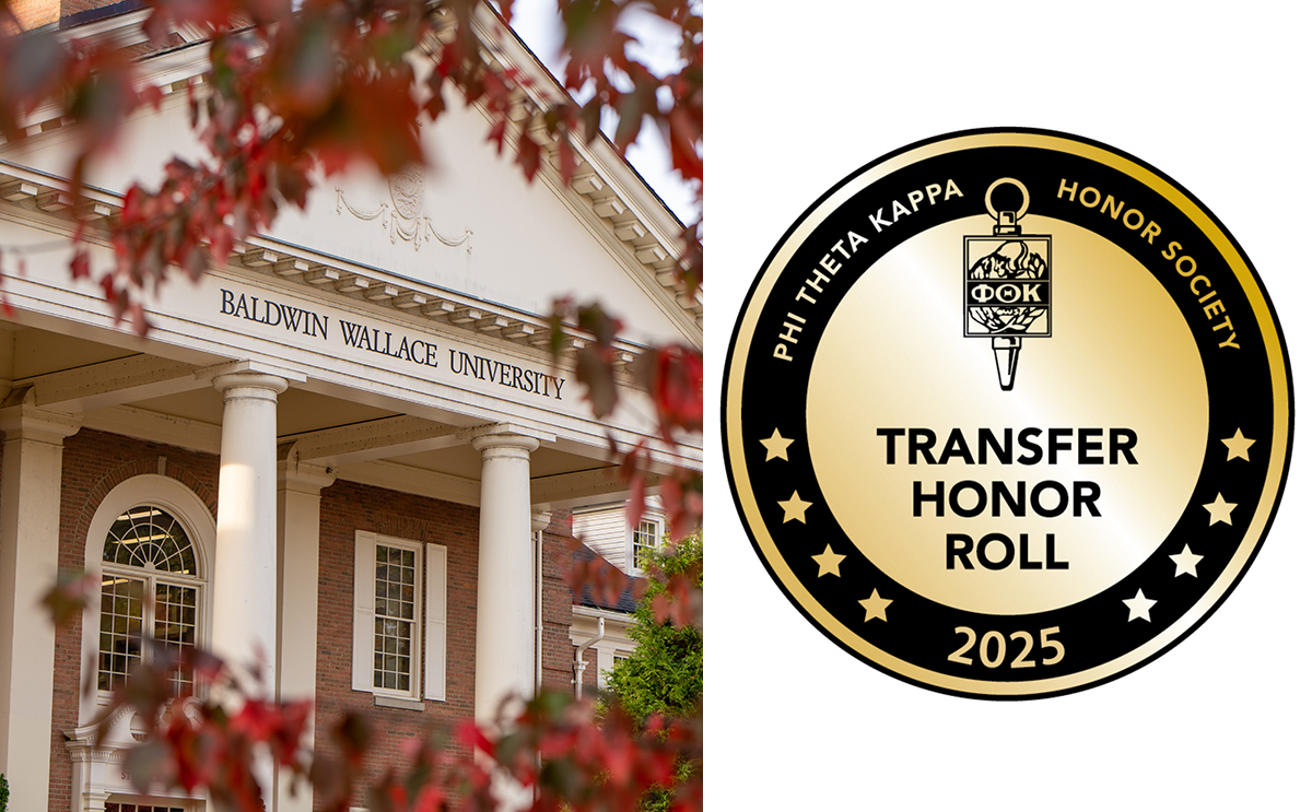 Transfer Honor Roll seal 2025