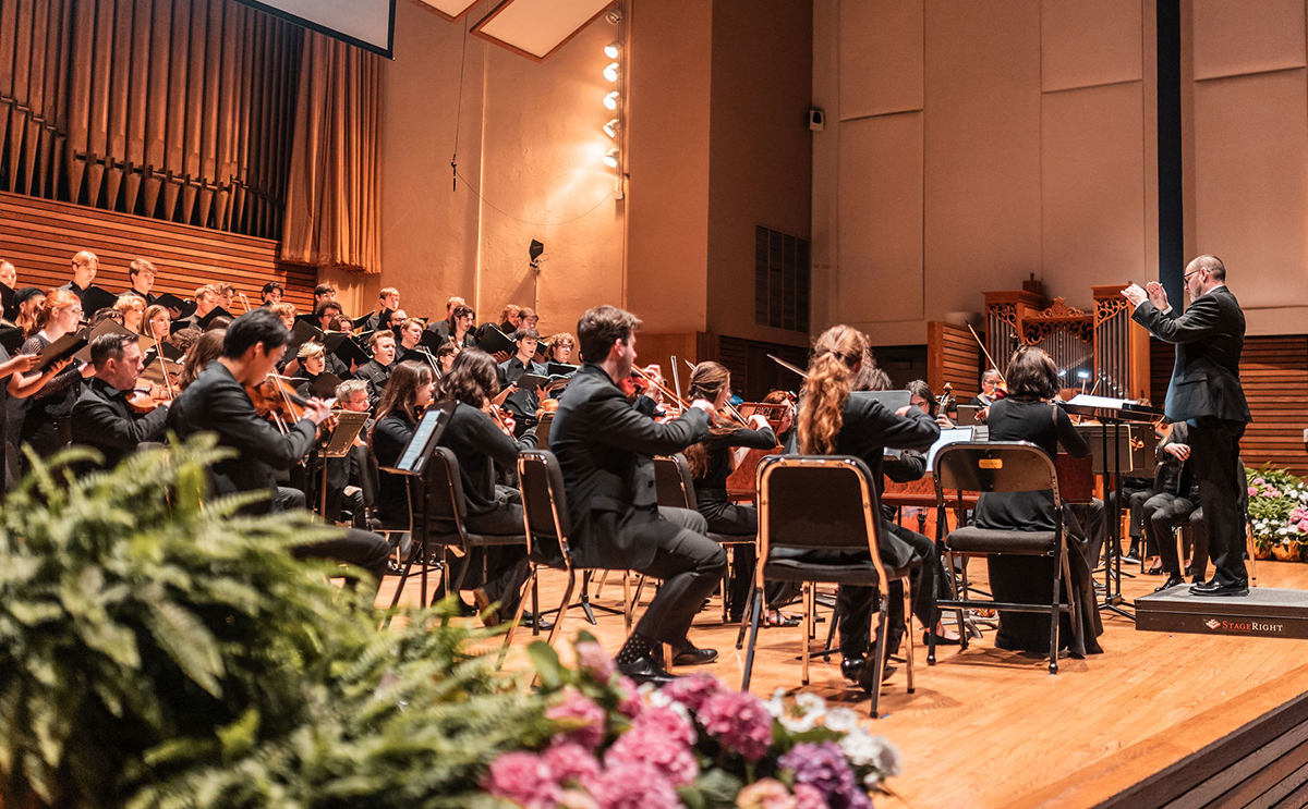 Bach Festival instrumentalists