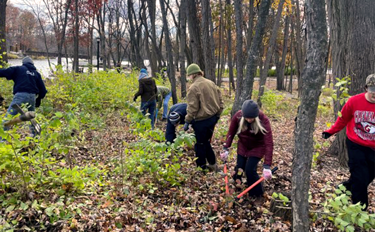 Jacket Philanthropy Program photo of field experience