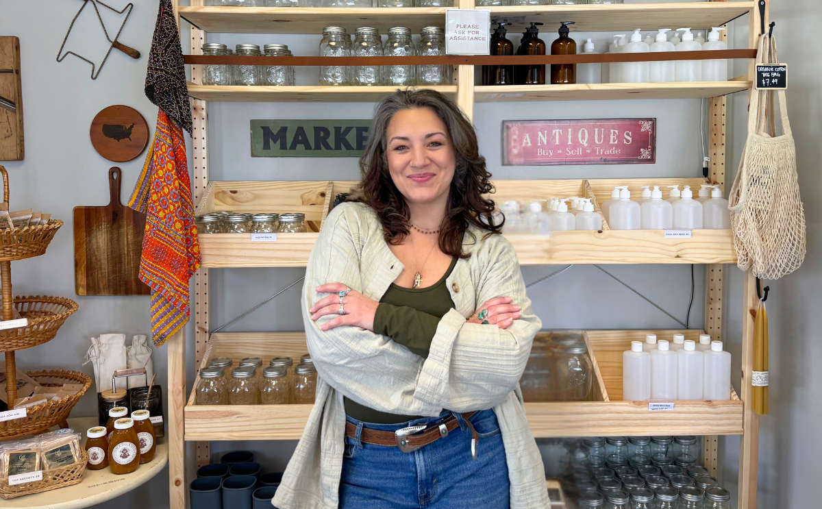 Mindful Mercantile owner Rachel Kovach