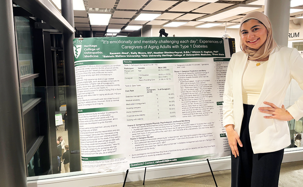 Raneem Abed by poster