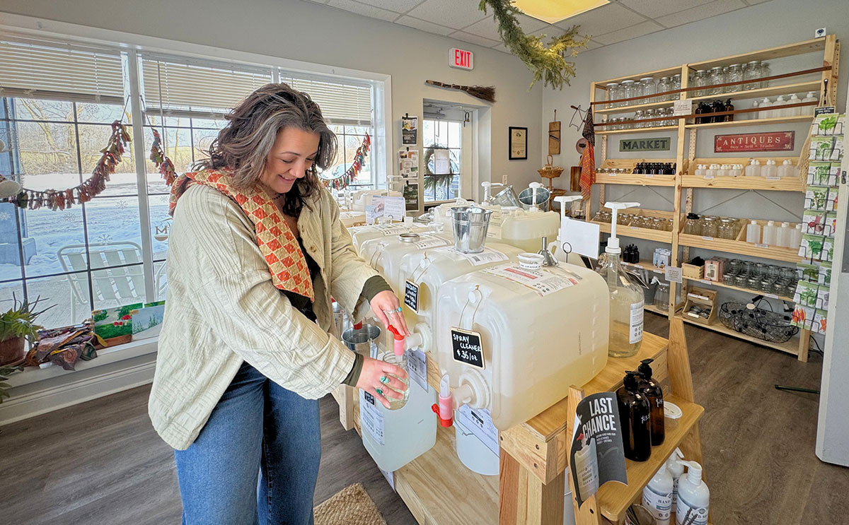 Mindful Mercantile refill station