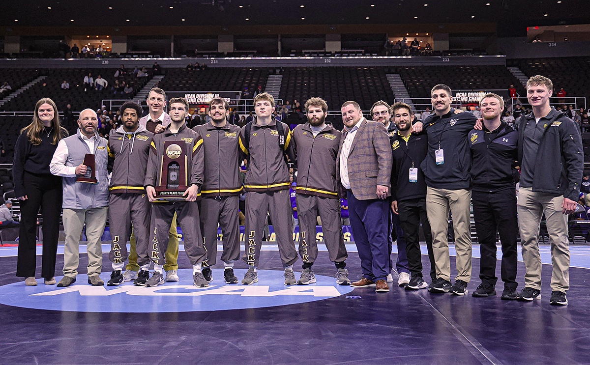 BW at national wrestling championship