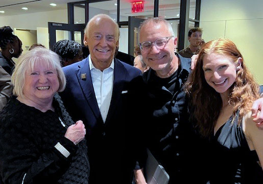 Attendees at BW’s annual Senior Showcase and alumni reception in New York City this month included left to right, Debbie Neale, BW President-designate Lee Fisher, David Pepin, Keri René Fuller’15.