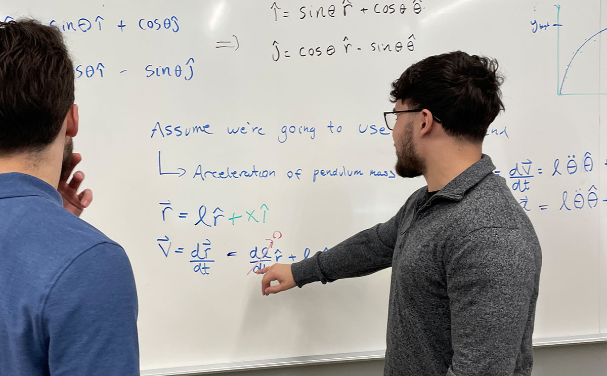 Working on an engineering calculation