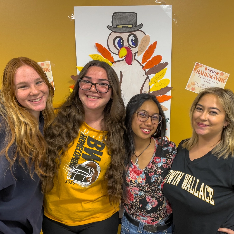 Friendsgiving is a favorite tradition on campus, especially for students who are unable to make it home for the holiday.