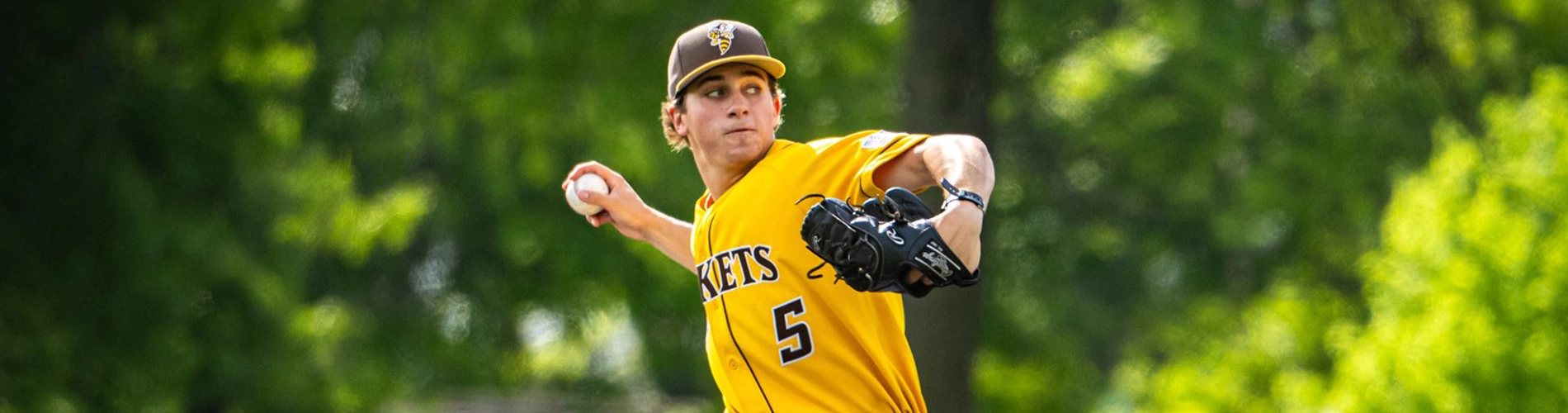 The Yellow Jackets baseball team in action this spring.