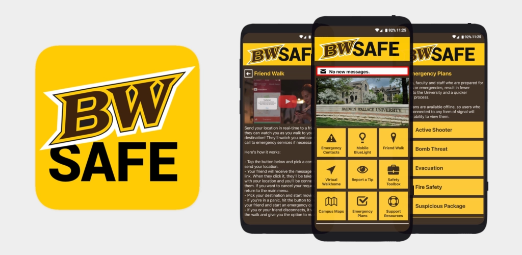 image of BW Safe app