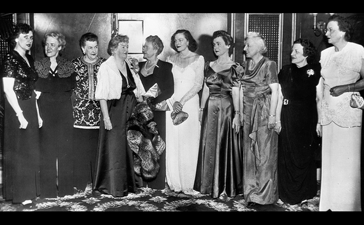 photo: Frances Payne Bolton at Women's National Press Club dinner