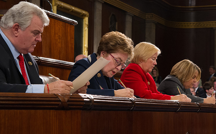 photo: Marcy Kaptur at swearing in