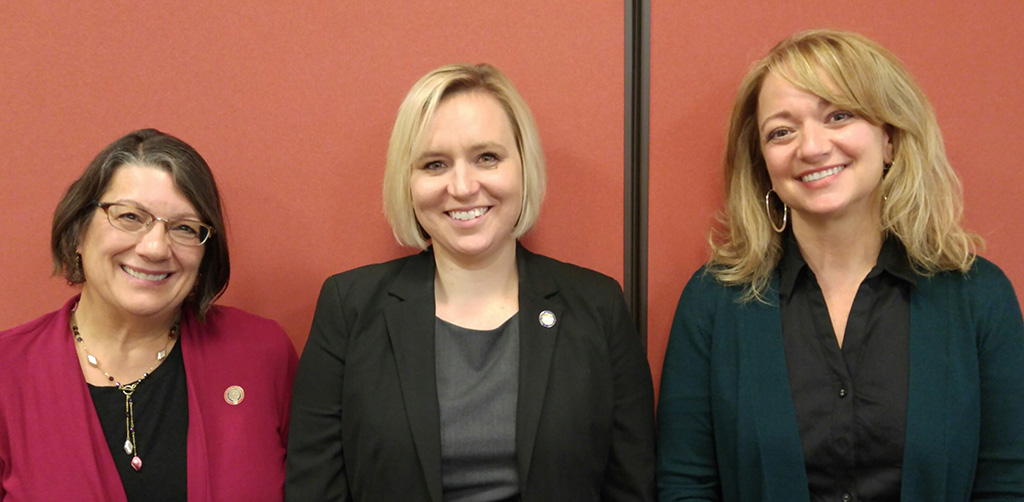 Nickie Antonio, Sarah LaTourette and Deanna O'Donnell