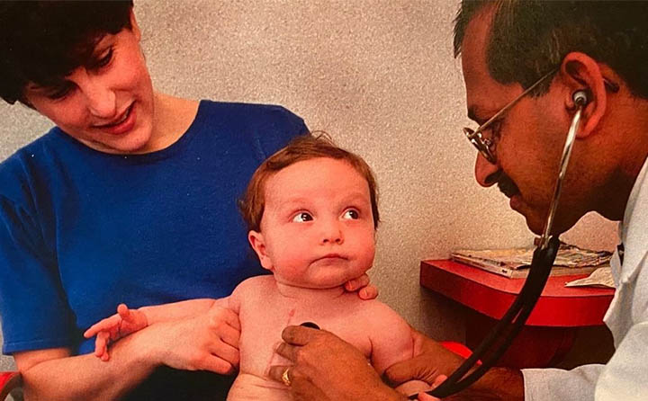 Photo of Ben Caskey as a Baby