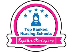 Top-ranked RN program badge