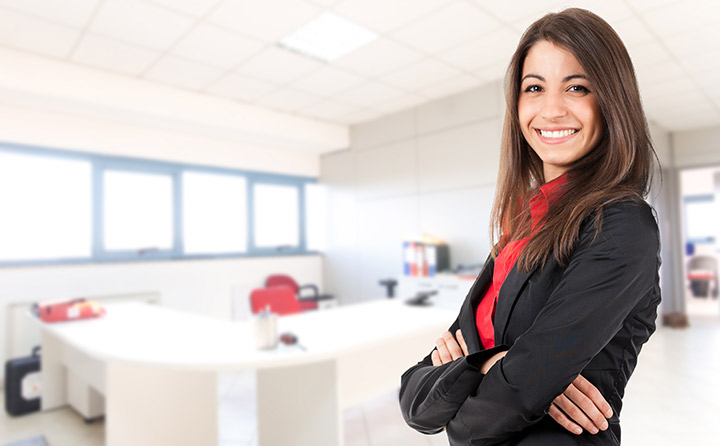 photo of young business student