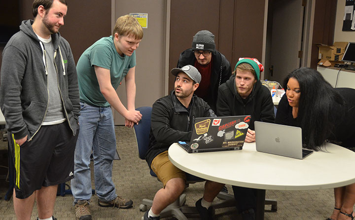 BW's national championship cyber defense team at work