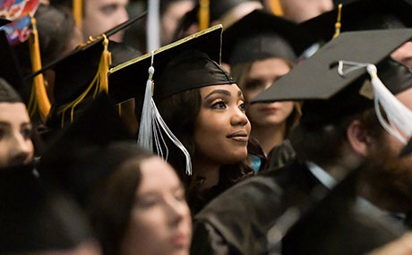 In her winning speech, Smith talked about graduating magna cum laude from BW.