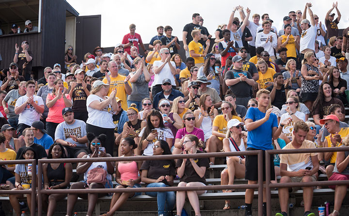 Baldwin Wallace Finnie Stadium fans