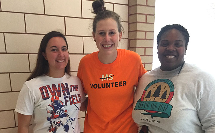 Photo of Elise Bigley, Stephanie Kumler and Melanie Dixon Jones