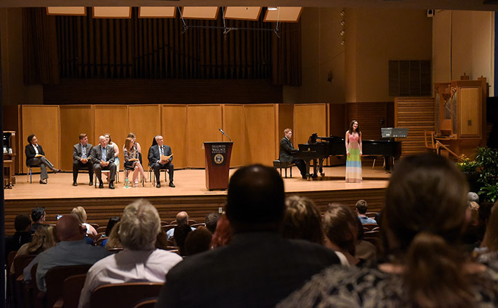 BW Commencement Day started with a traditional Baccalaureate service.