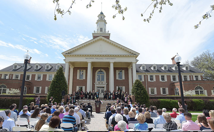 The White Rose Ceremony is a longstanding BW tradition