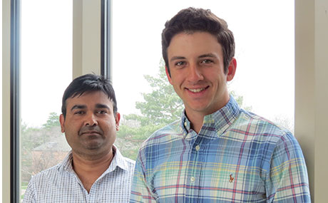 Photo of Dr. Ubydul Haque and Jacob Smith